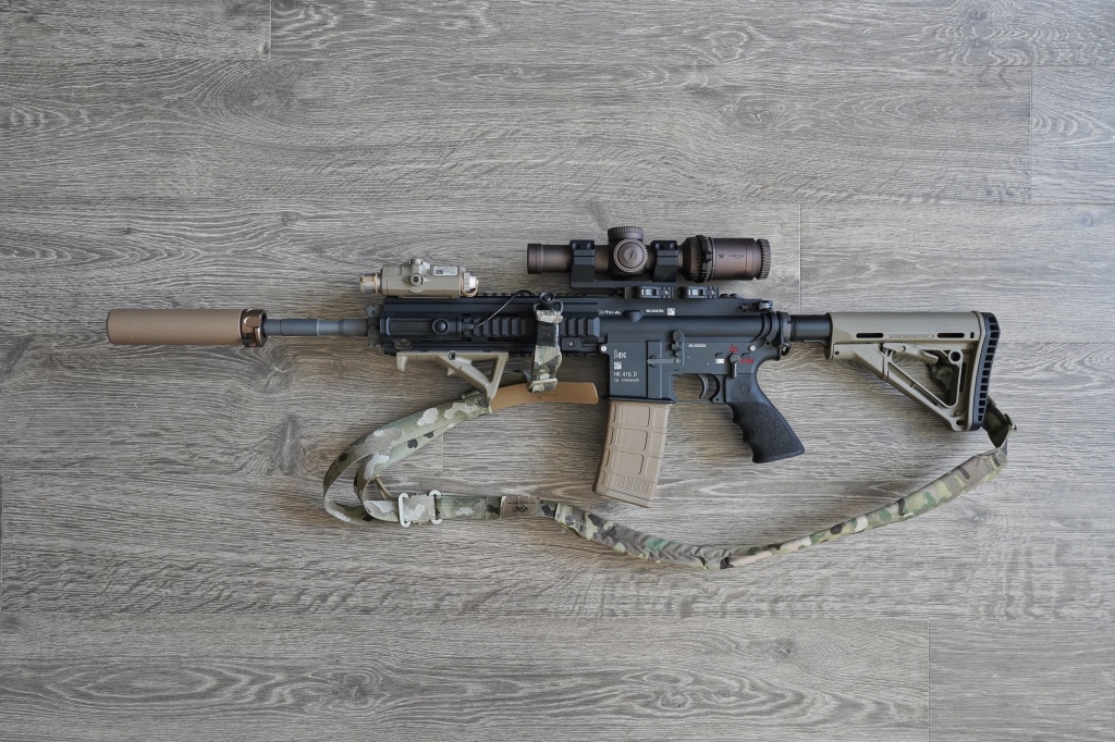 SEAL Team Clay Spenser Inspired 416 DMR Build – The Reptile House