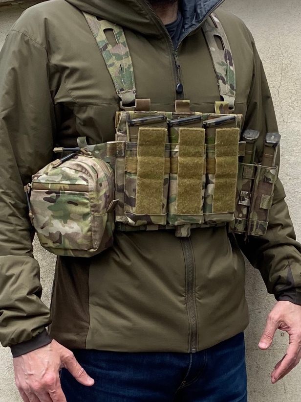 AVS Detachable Flap M4 x Crye Precision Airlite Convertible Chest Rig ...