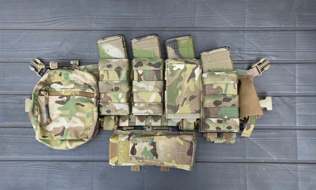 Crye Precision Airlite Convertible Chest Rig: The Velcro Panel Hack  (Artisanal Version) – The Reptile House