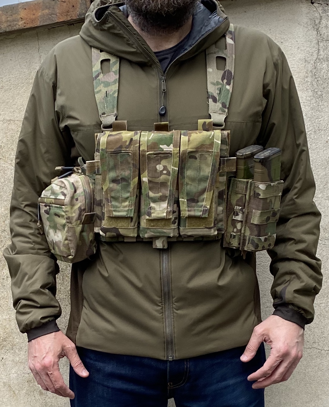 AVS Detachable Flap M4 x Crye Precision Airlite Convertible Chest Rig